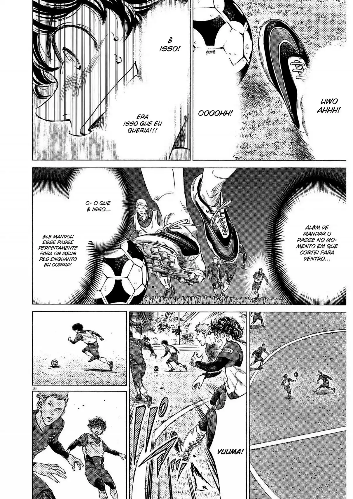 Read Ao Ashi pt Manga Online