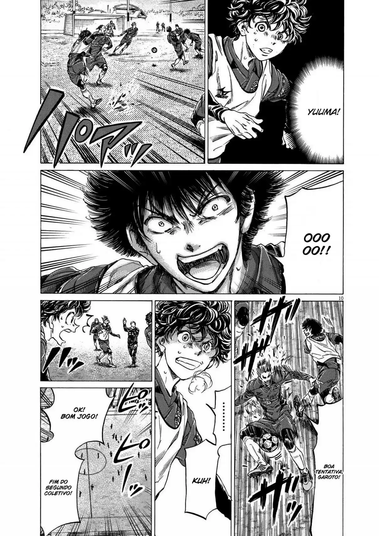 Read Ao Ashi pt Manga Online