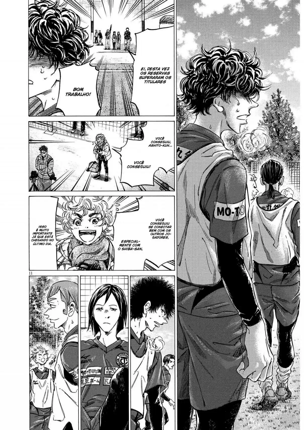 Read Ao Ashi pt Manga Online