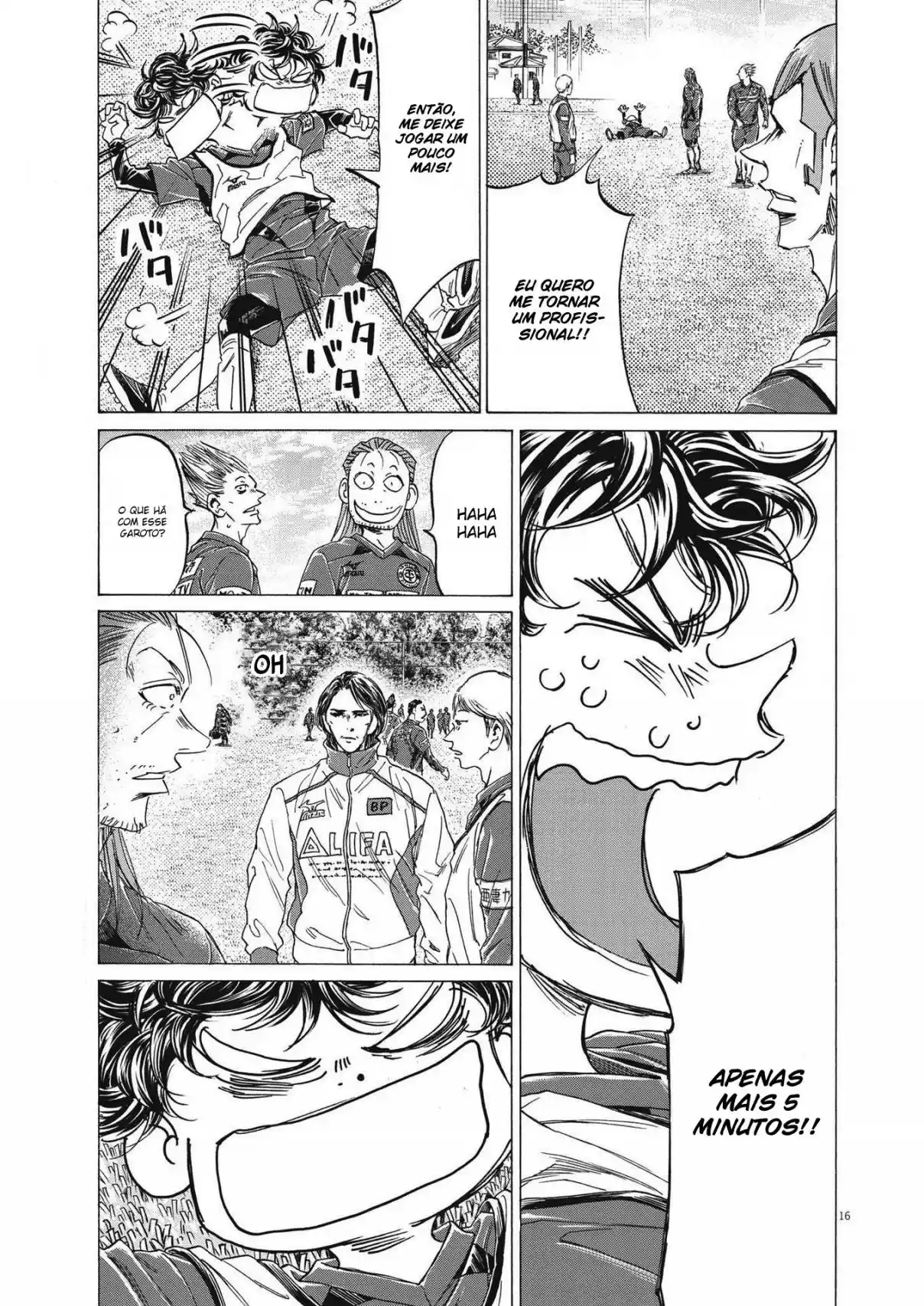 Read Ao Ashi pt Manga Online