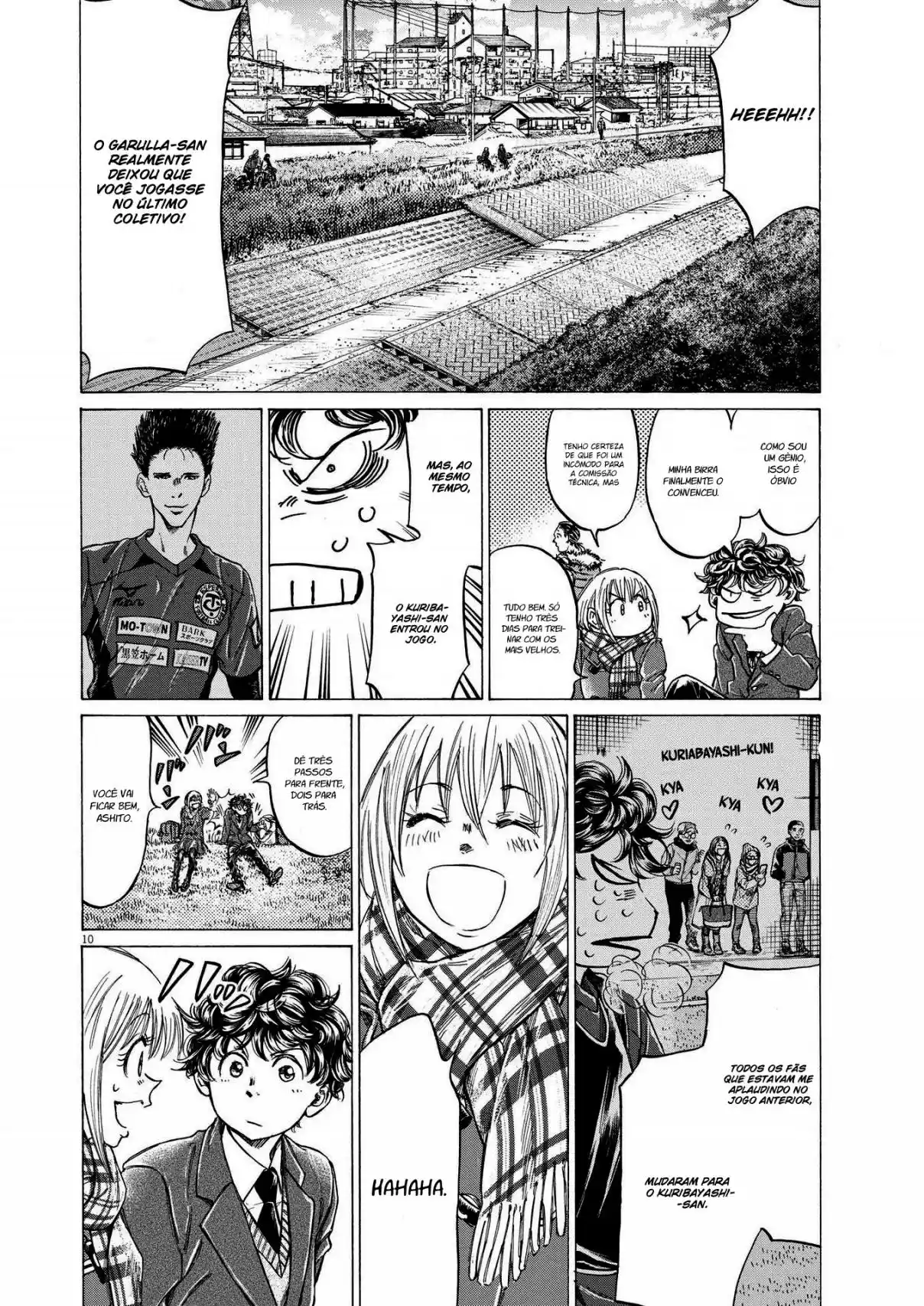 Read Ao Ashi pt Manga Online