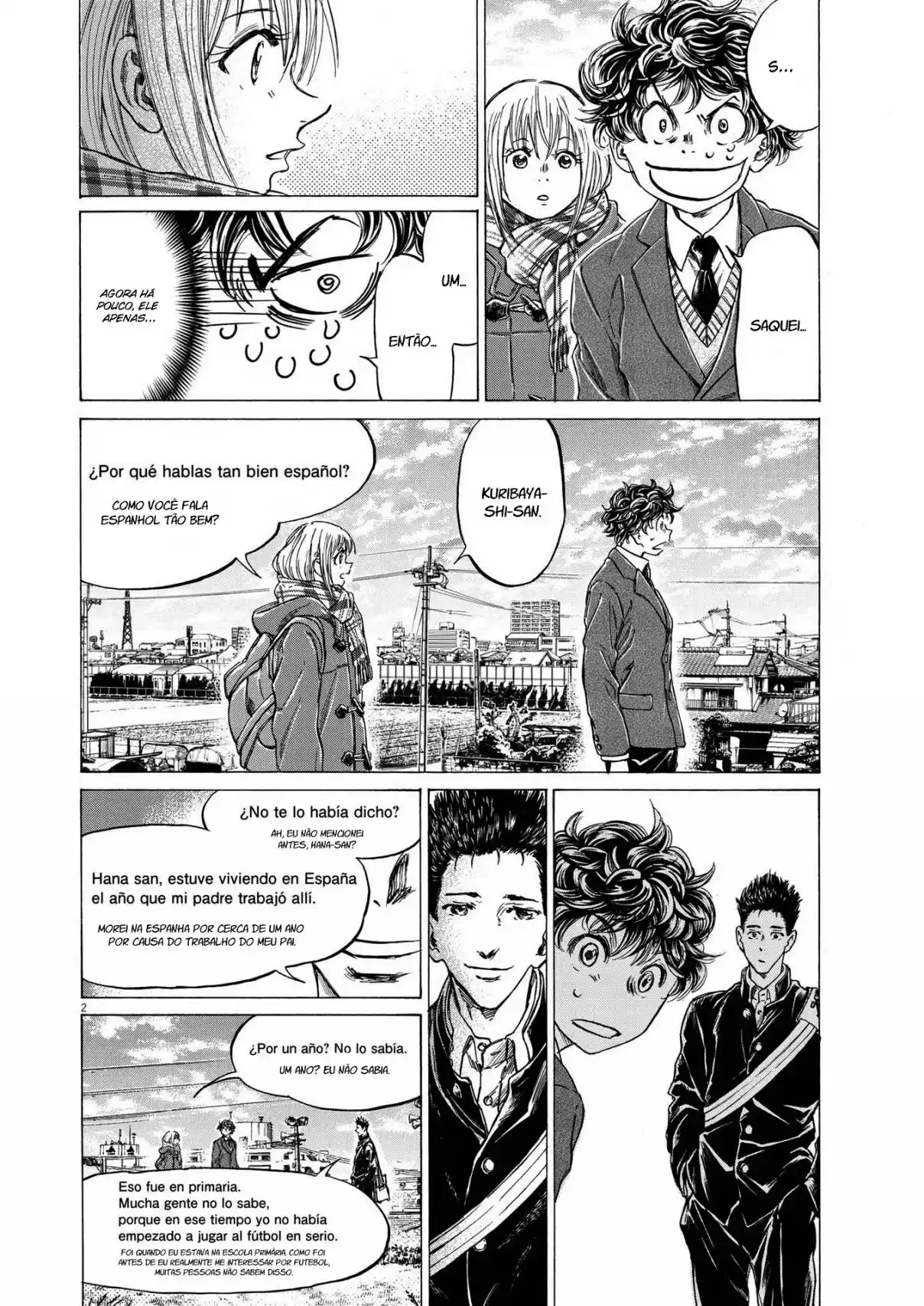 Read Ao Ashi pt Manga Online