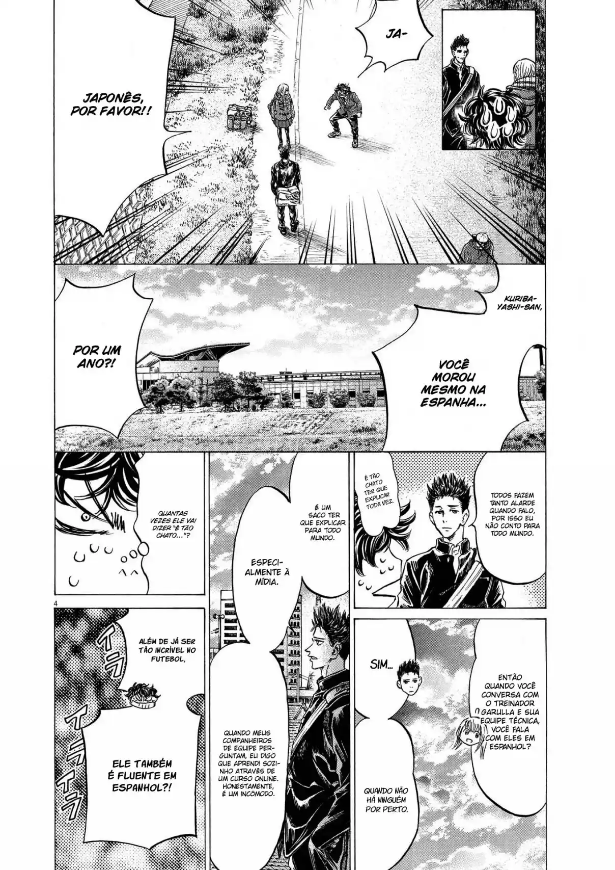 Read Ao Ashi pt Manga Online