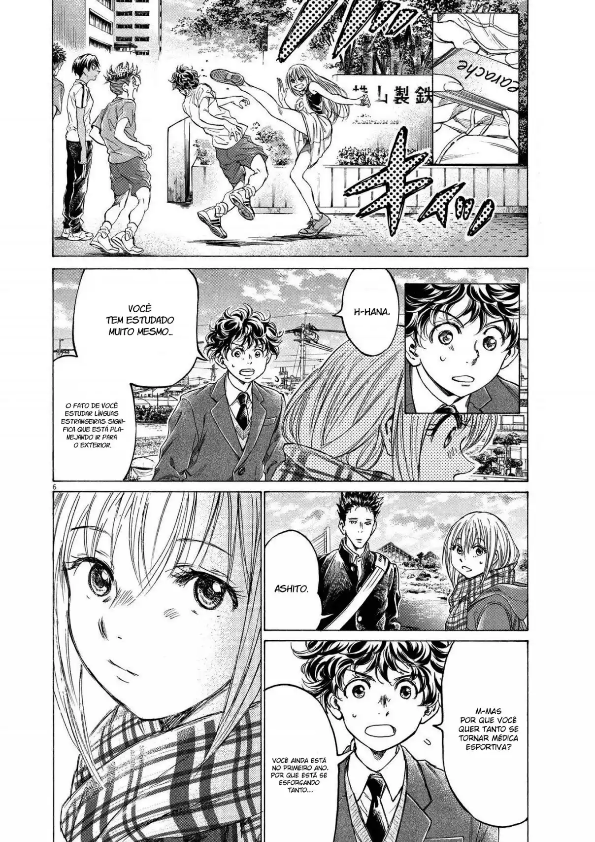 Read Ao Ashi pt Manga Online
