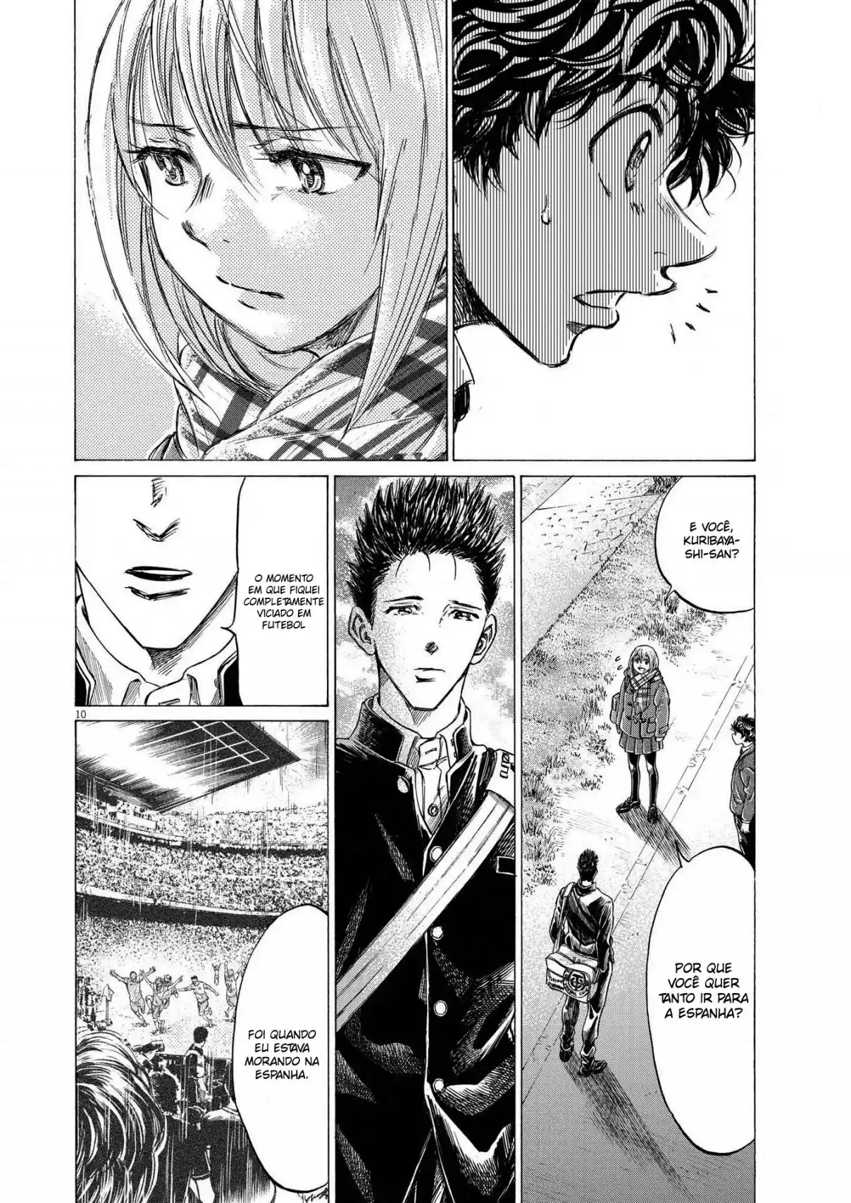 Read Ao Ashi pt Manga Online
