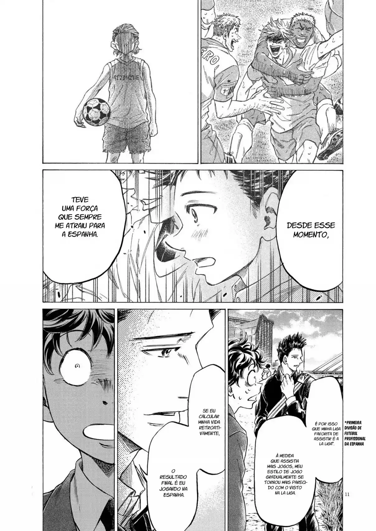 Read Ao Ashi pt Manga Online