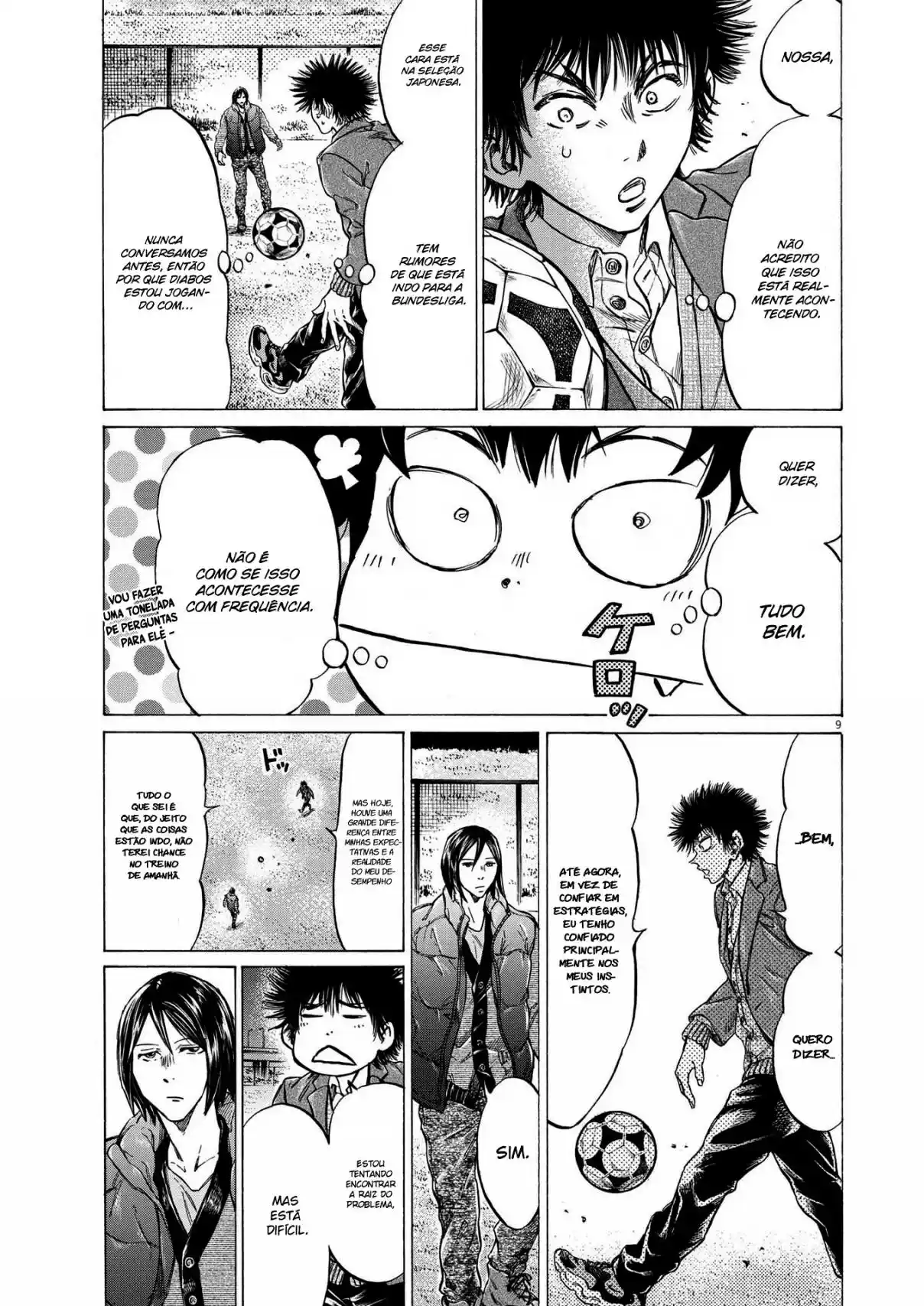 Read Ao Ashi pt Manga Online