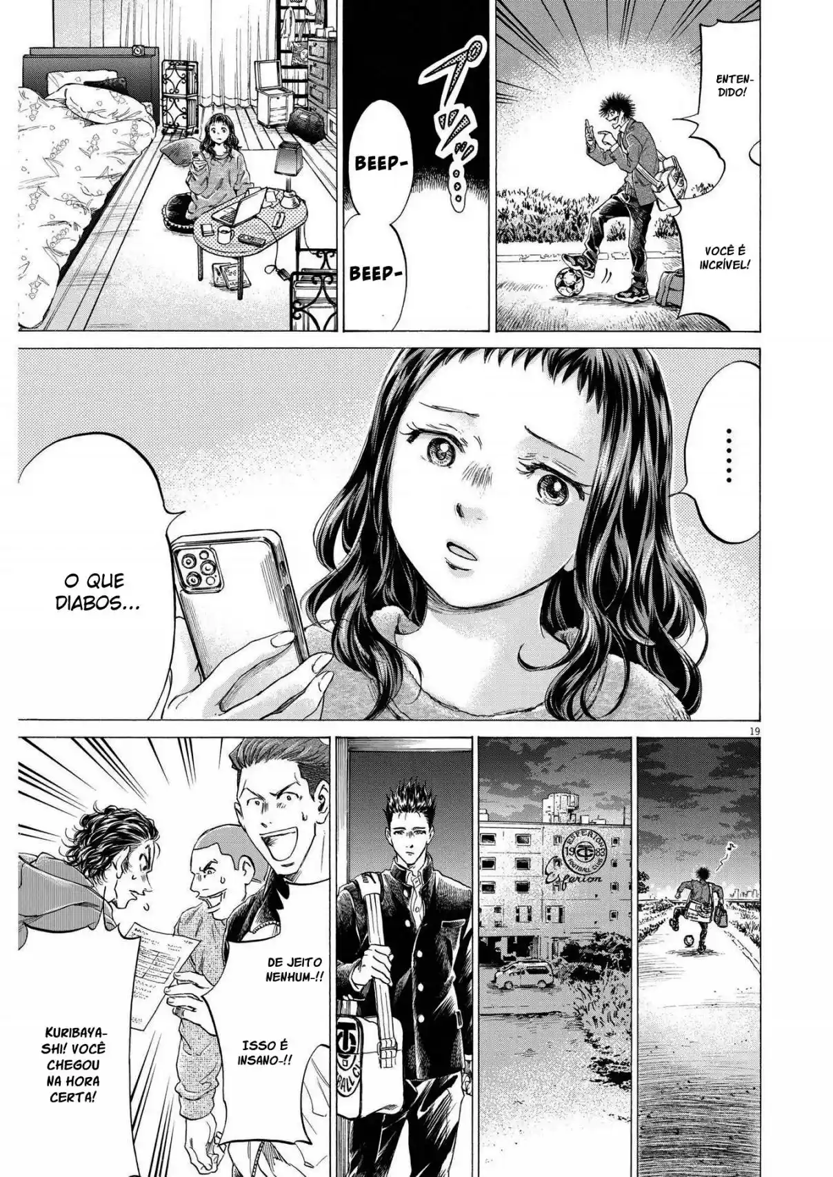 Read Ao Ashi pt Manga Online