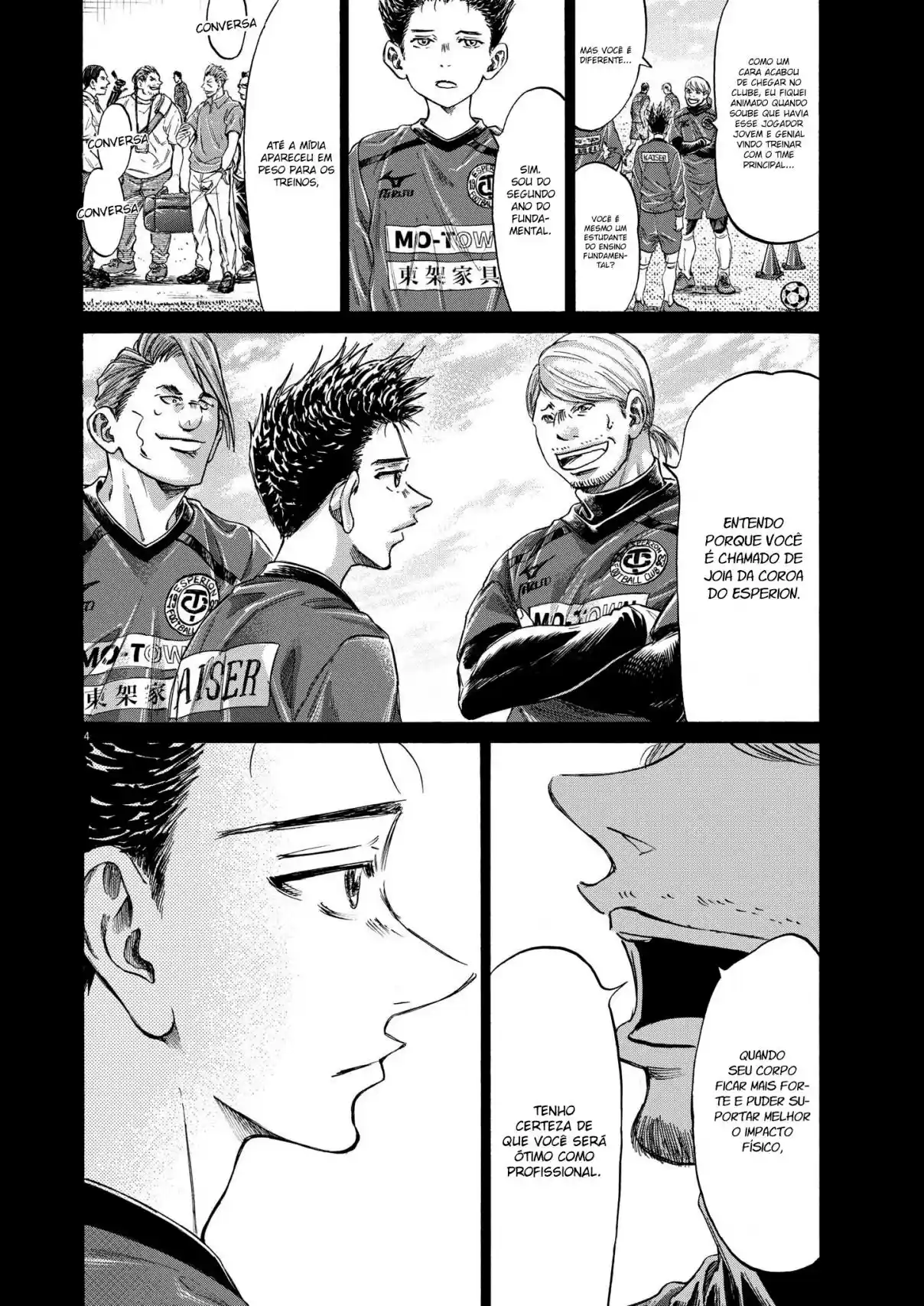 Read Ao Ashi pt Manga Online