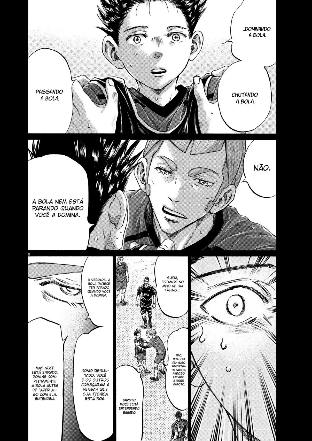 Read Ao Ashi pt Manga Online