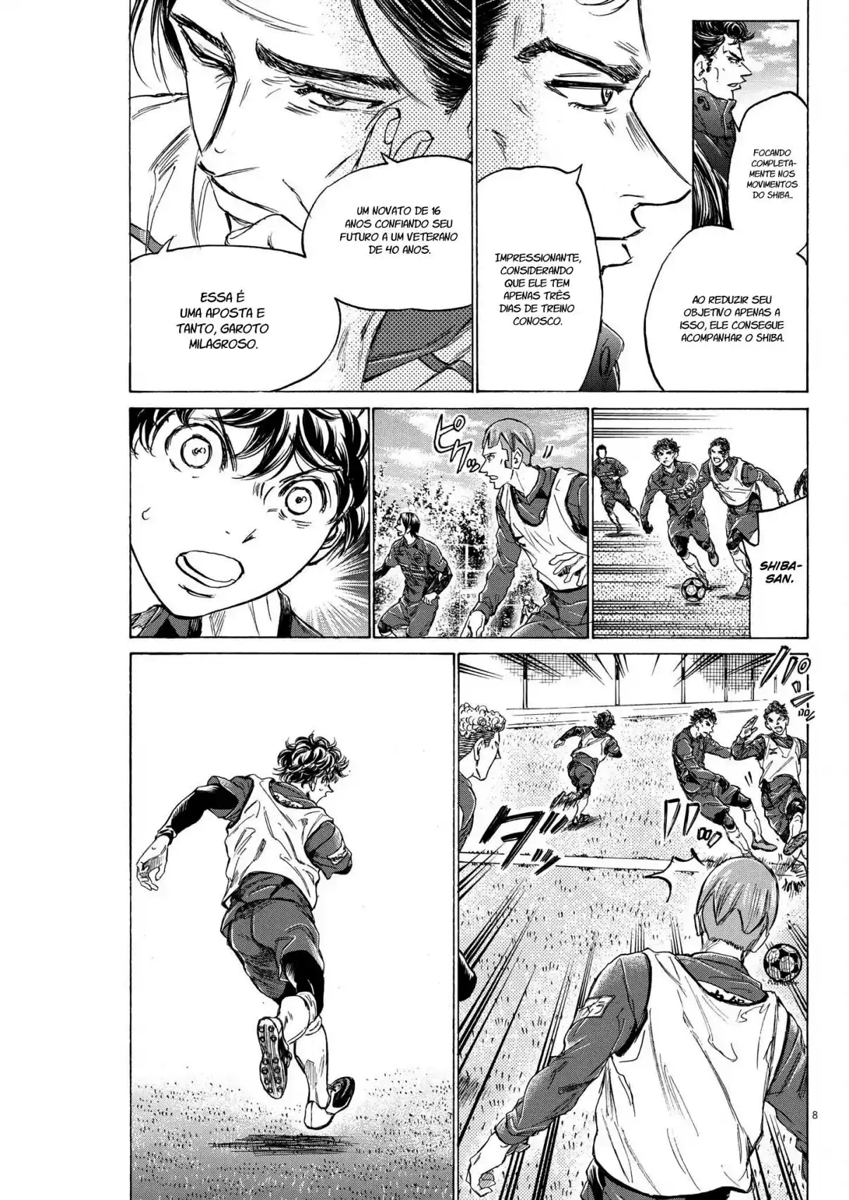 Read Ao Ashi pt Manga Online