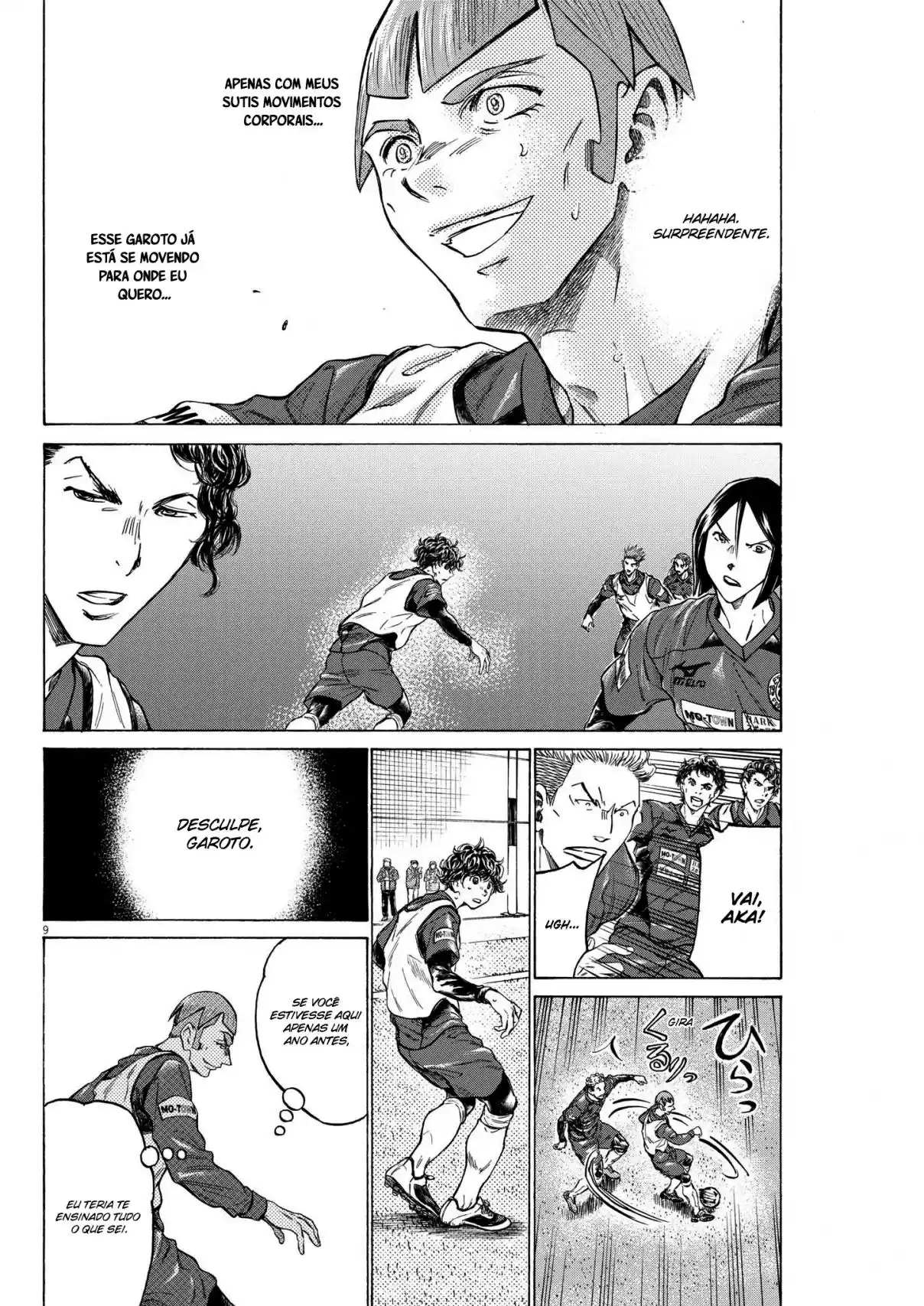Read Ao Ashi pt Manga Online