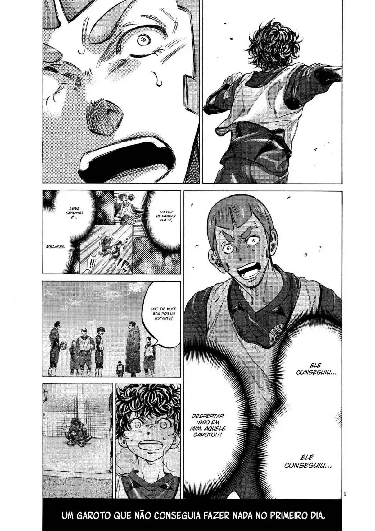 Read Ao Ashi pt Manga Online