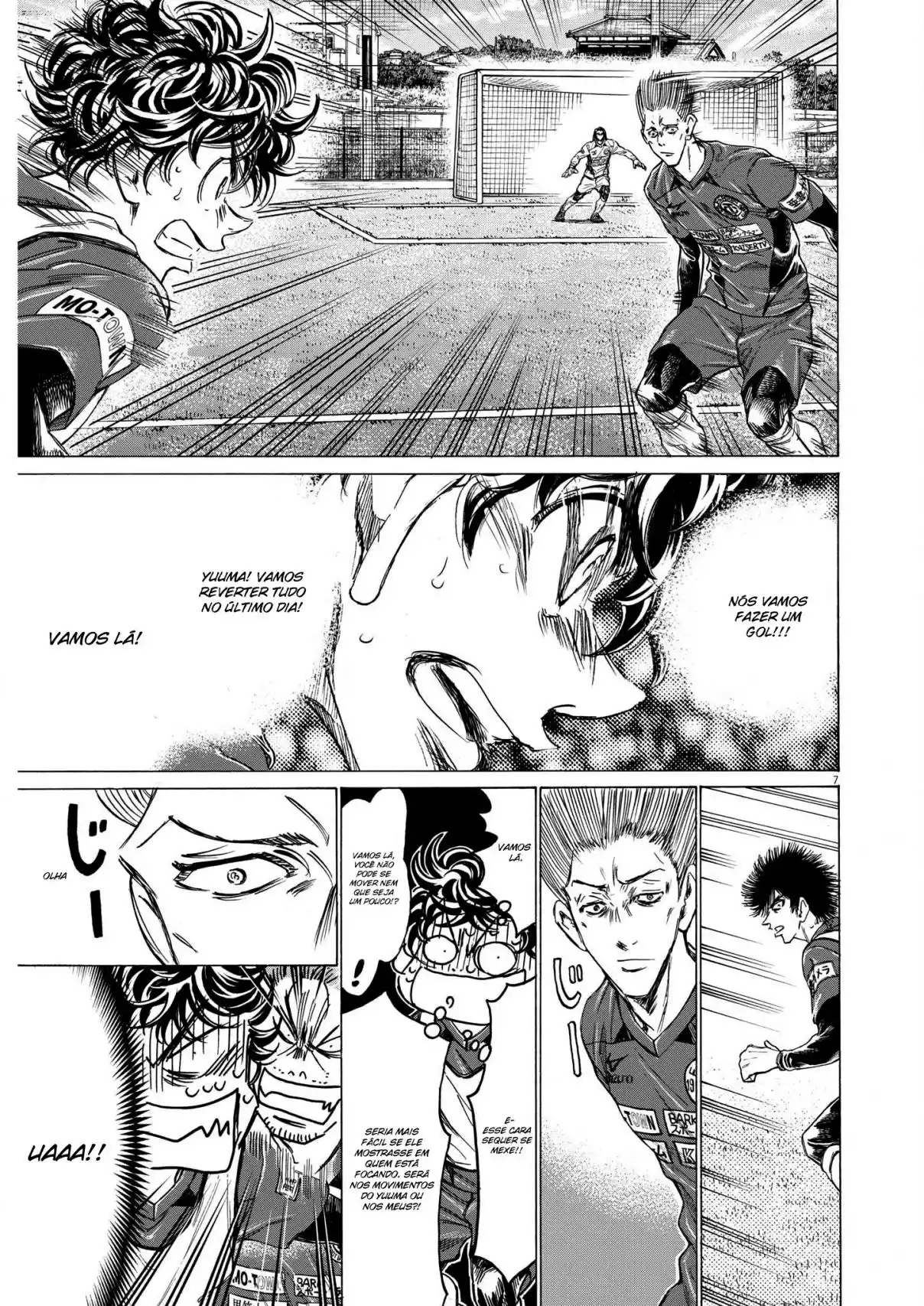 Read Ao Ashi pt Manga Online