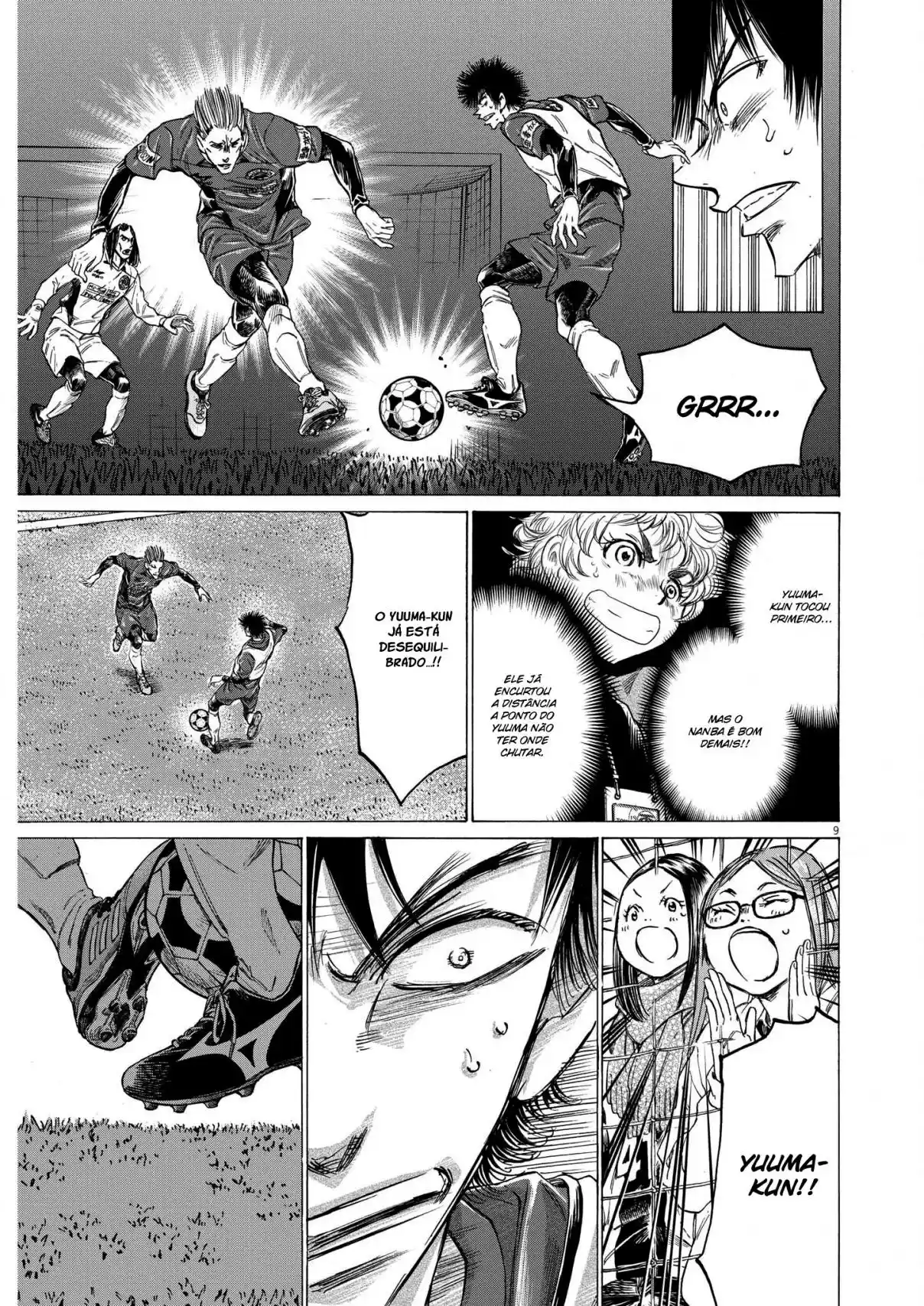 Read Ao Ashi pt Manga Online