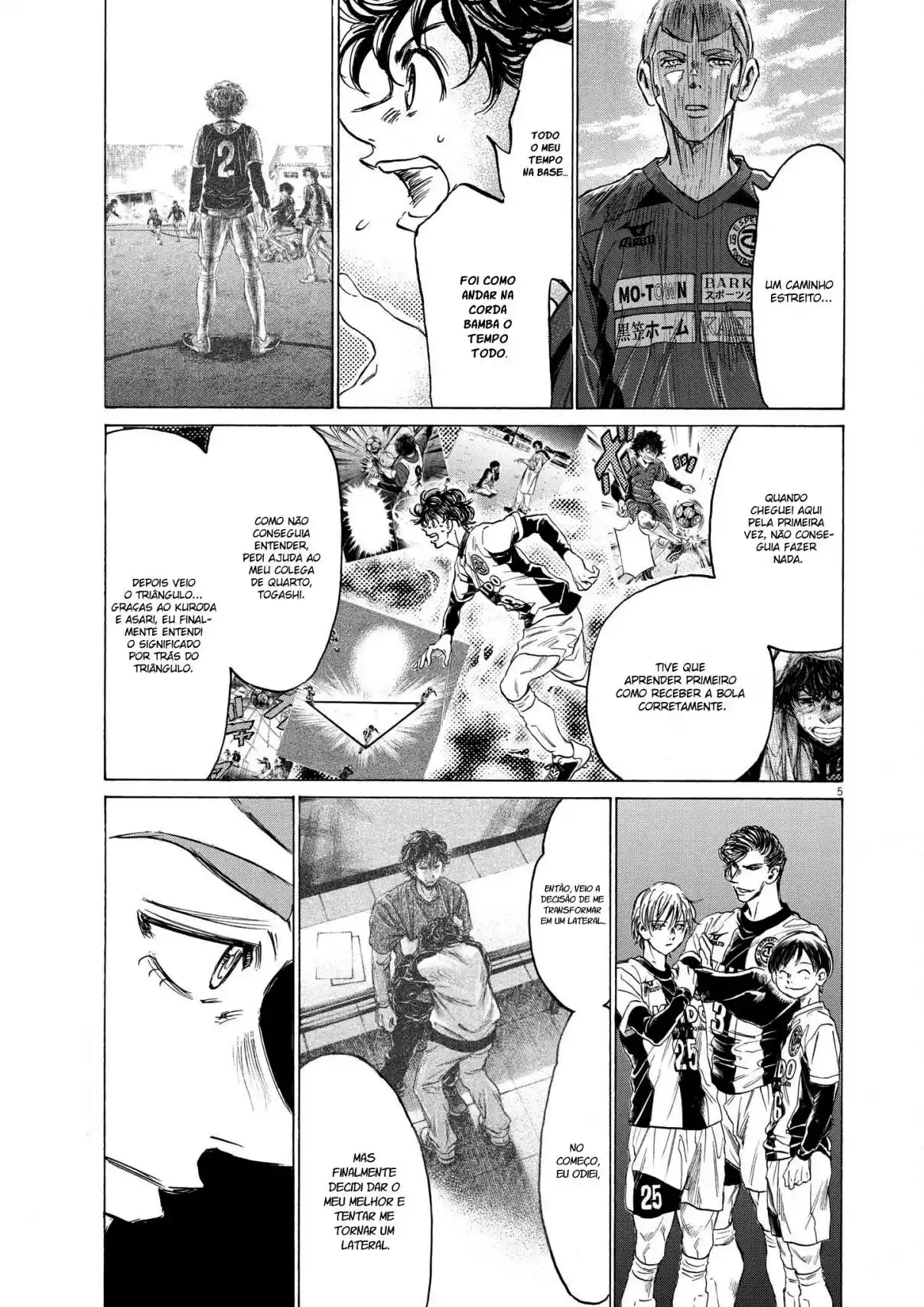 Read Ao Ashi pt Manga Online