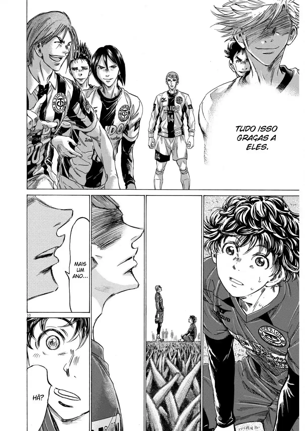Read Ao Ashi pt Manga Online