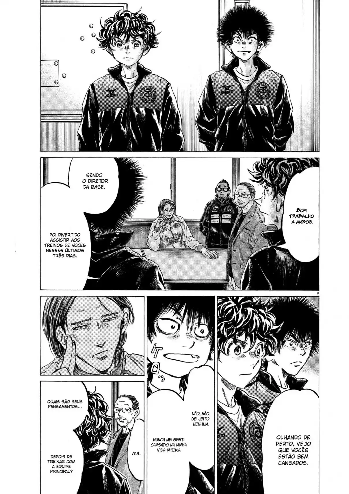 Read Ao Ashi pt Manga Online