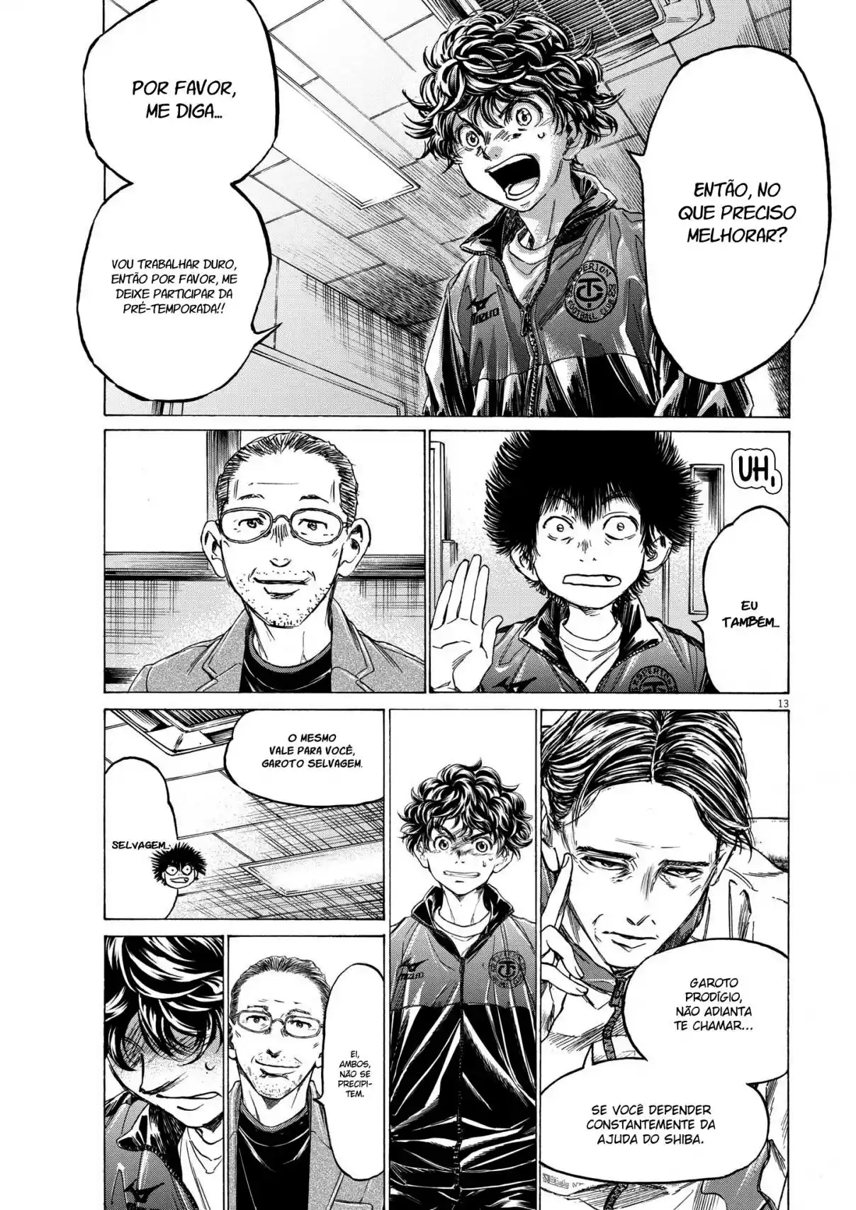 Read Ao Ashi pt Manga Online
