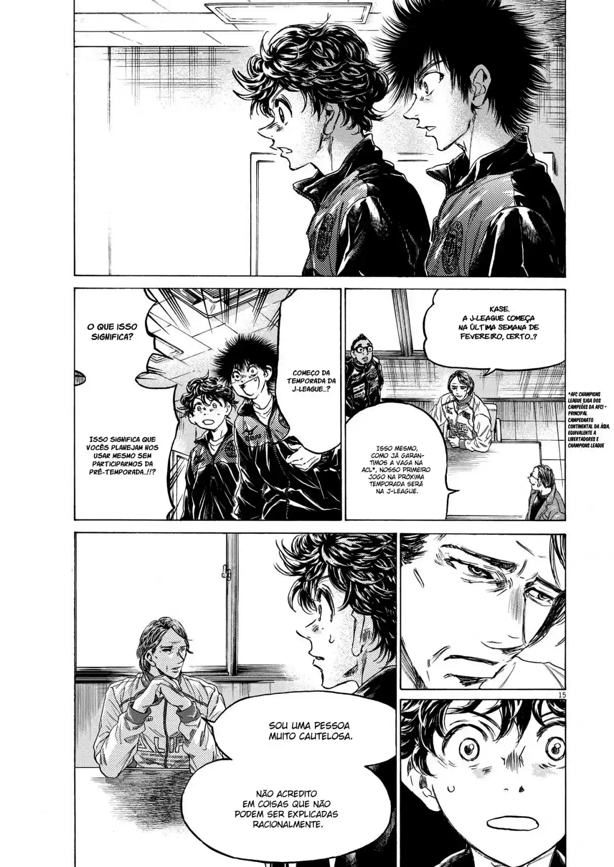 Read Ao Ashi pt Manga Online