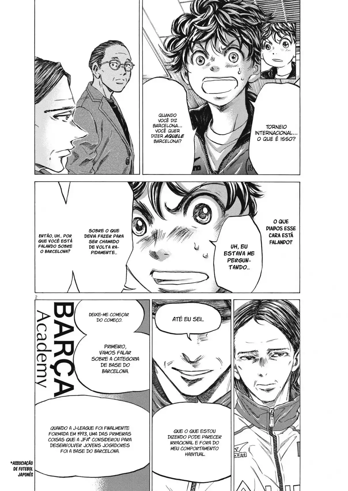 Read Ao Ashi pt Manga Online