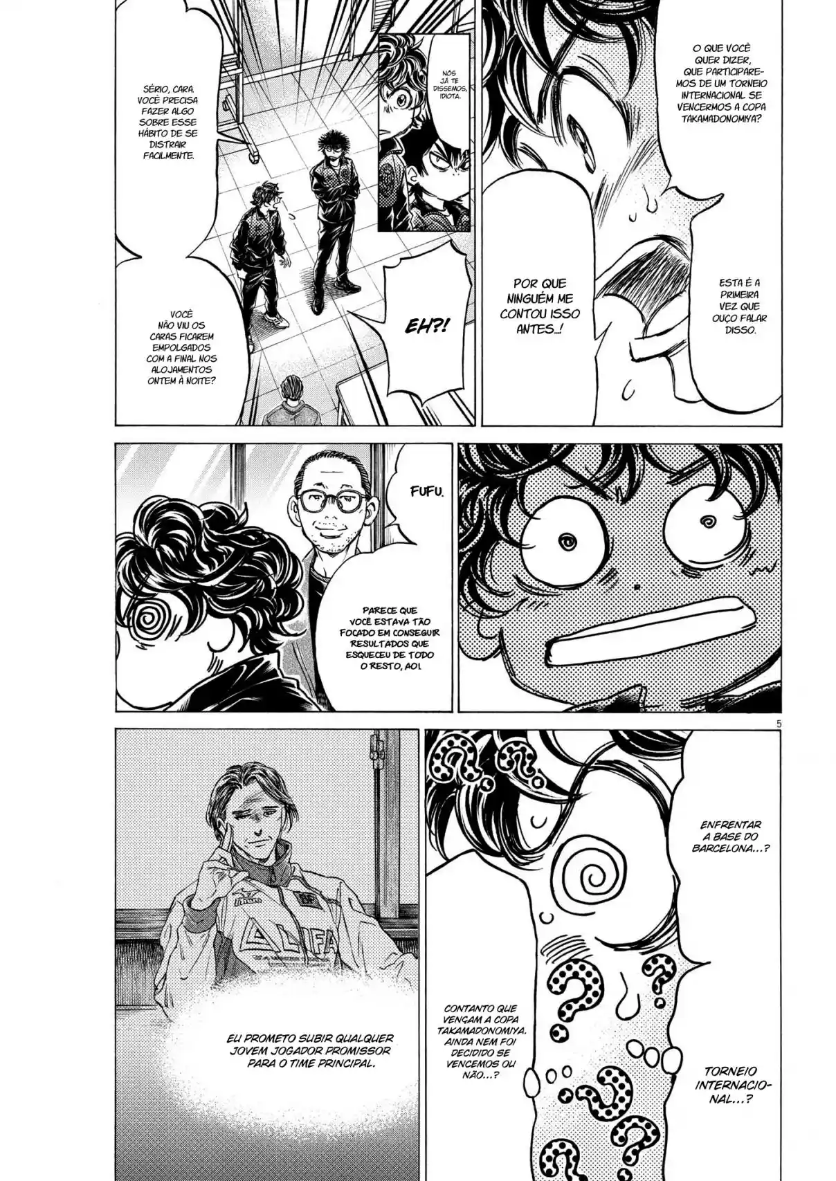 Read Ao Ashi pt Manga Online