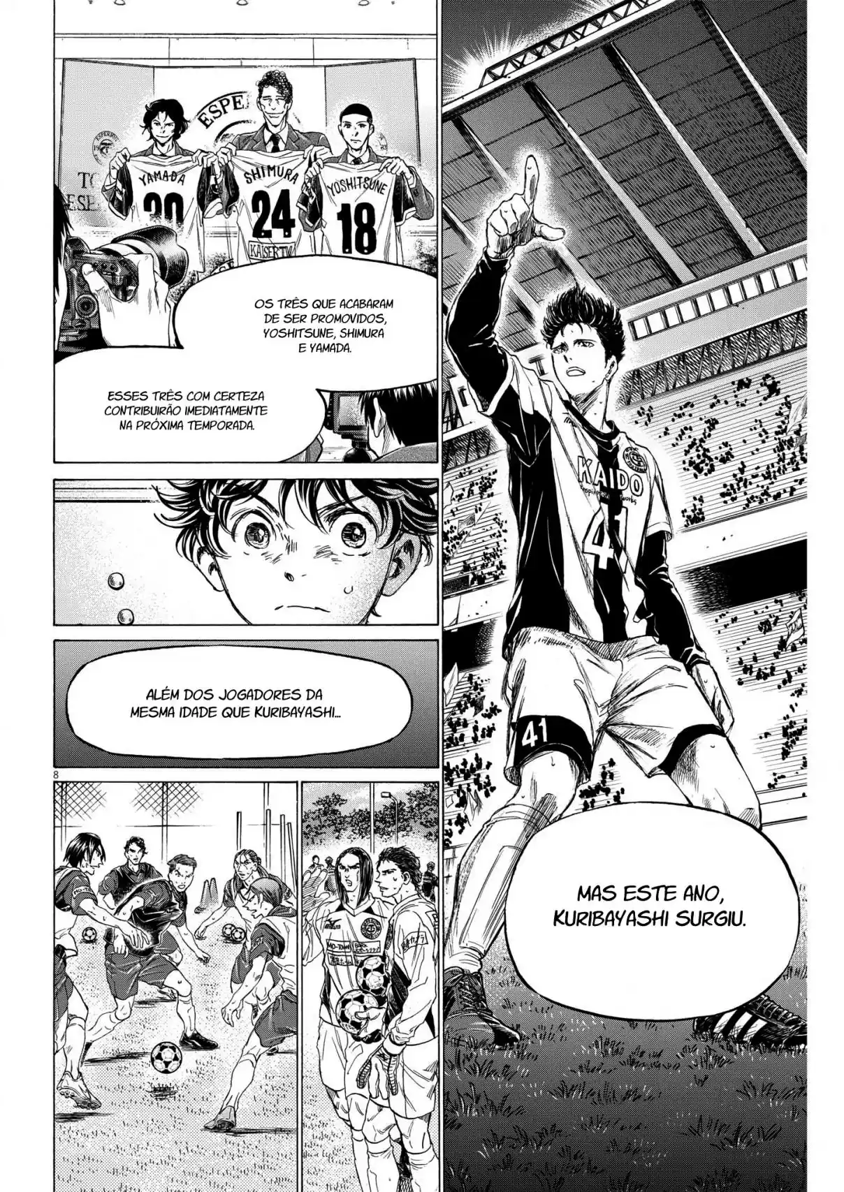 Read Ao Ashi pt Manga Online