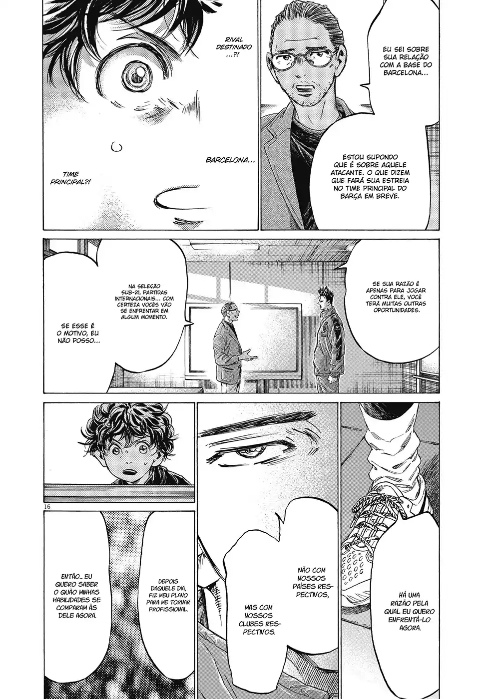 Read Ao Ashi pt Manga Online