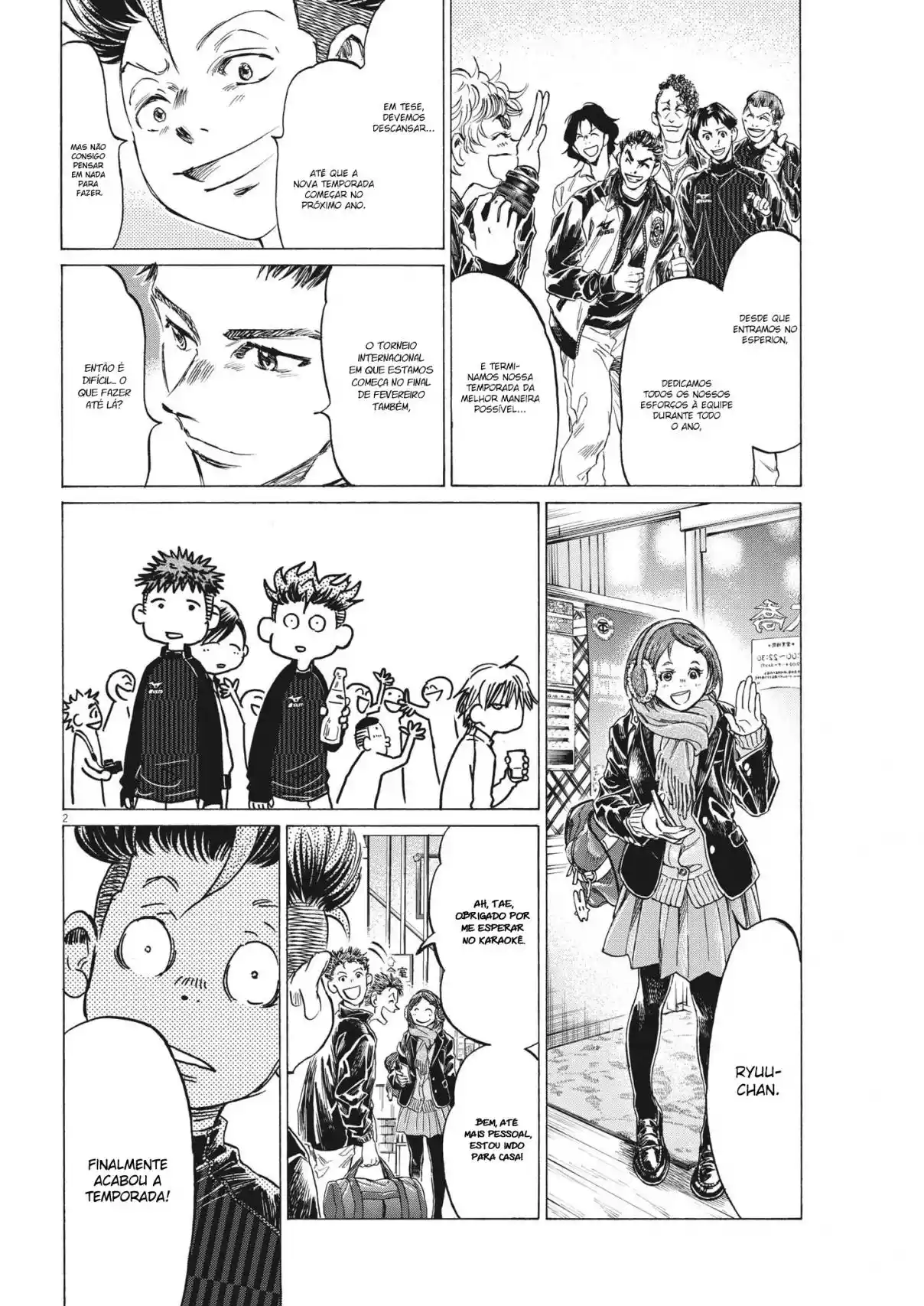 Read Ao Ashi pt Manga Online
