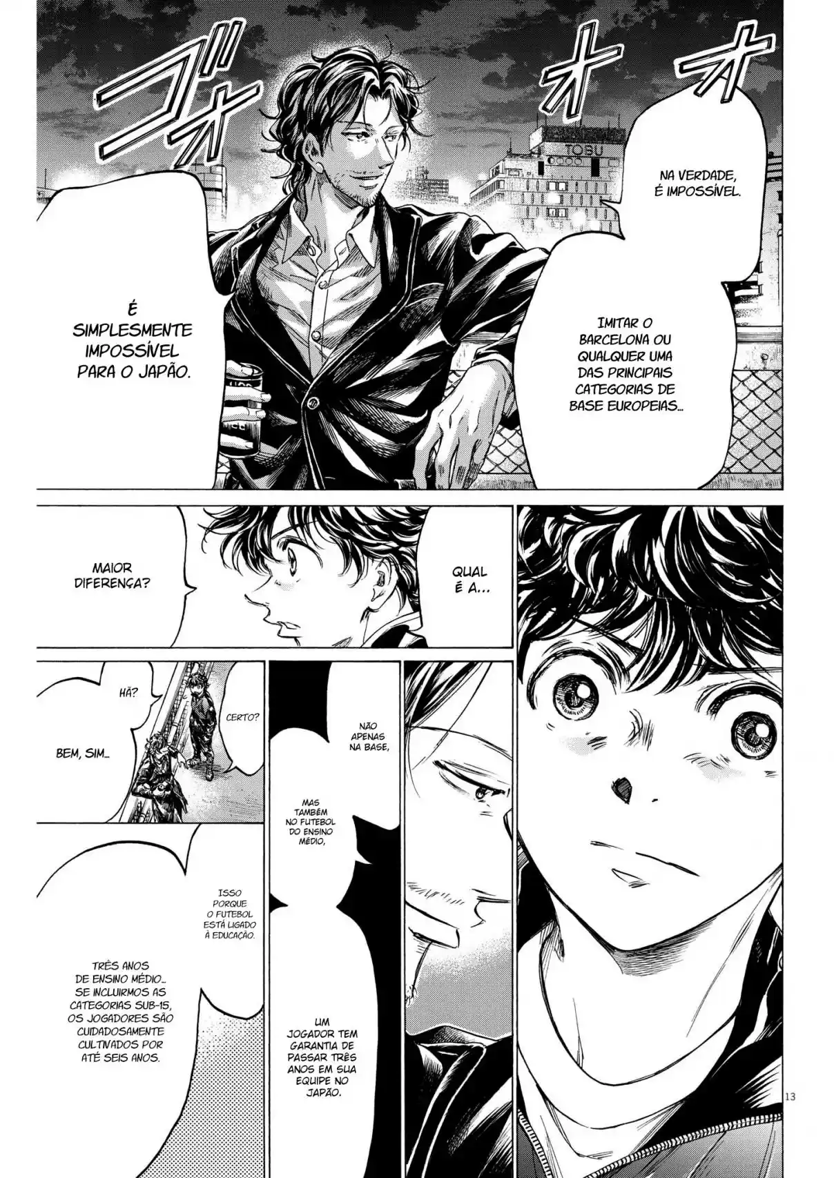 Read Ao Ashi pt Manga Online