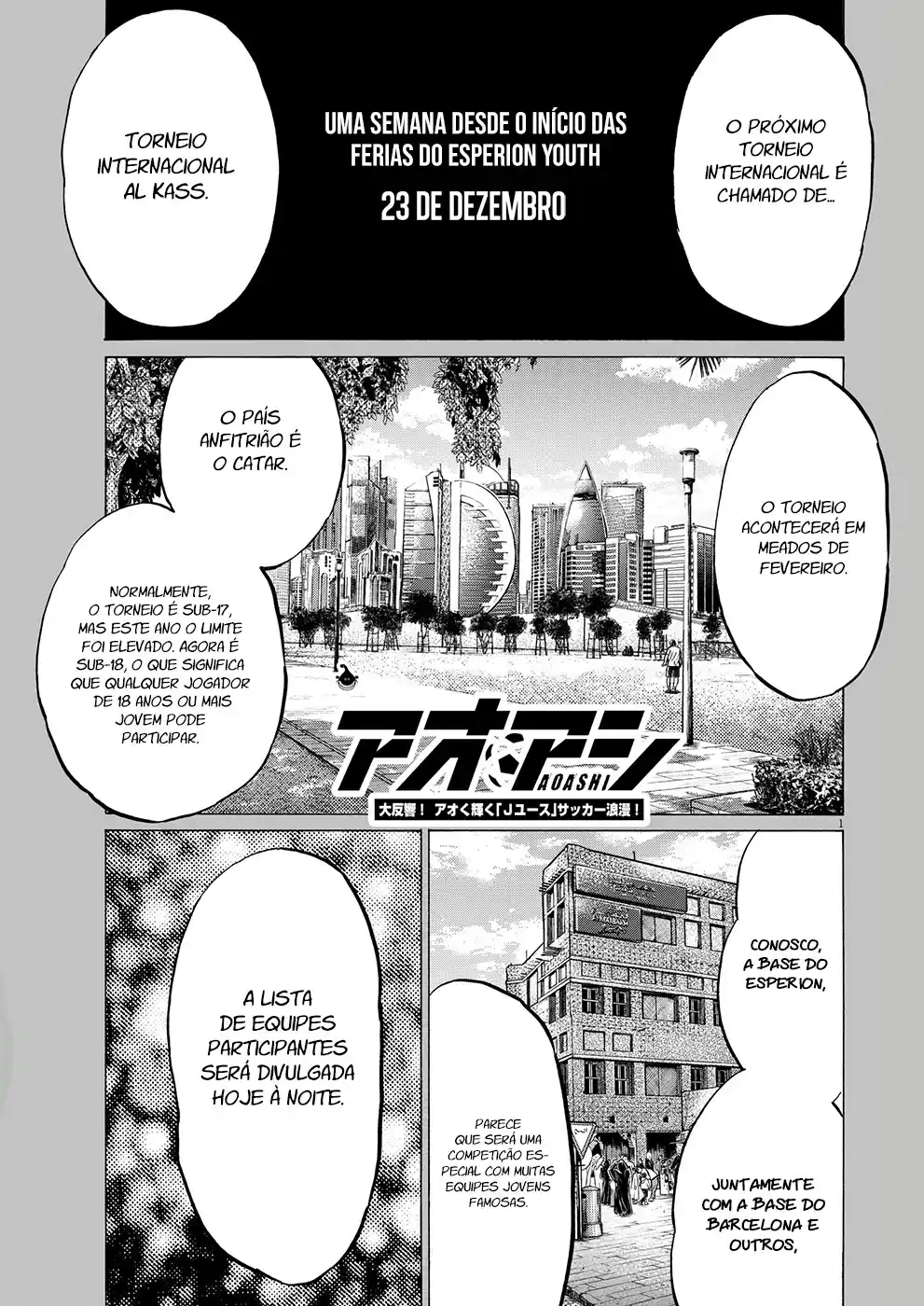 Read Ao Ashi pt Manga Online