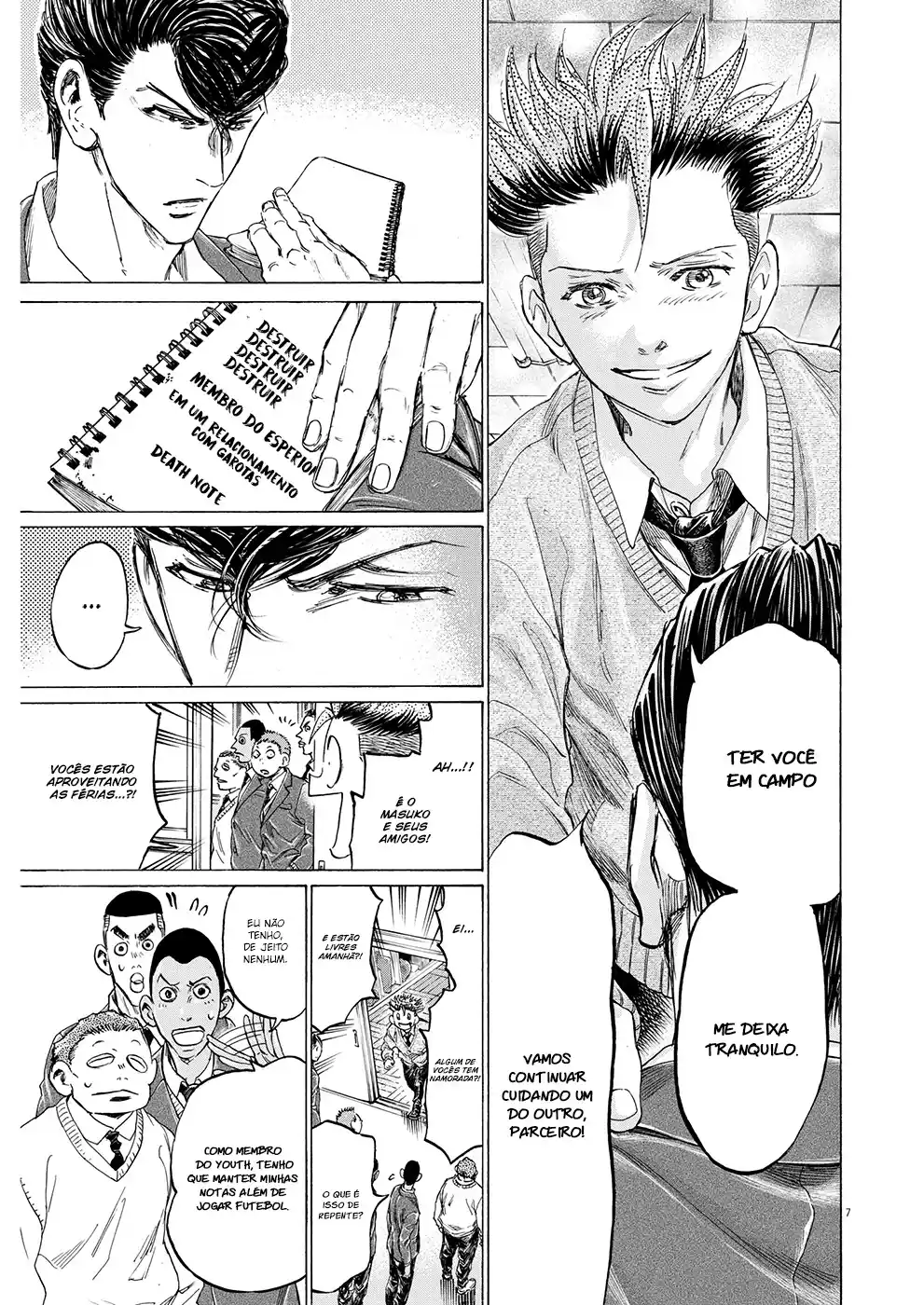 Read Ao Ashi pt Manga Online