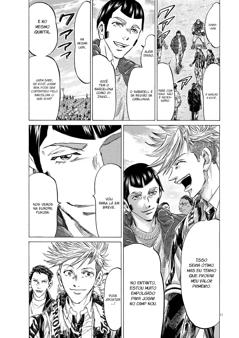 Read Ao Ashi pt Manga Online