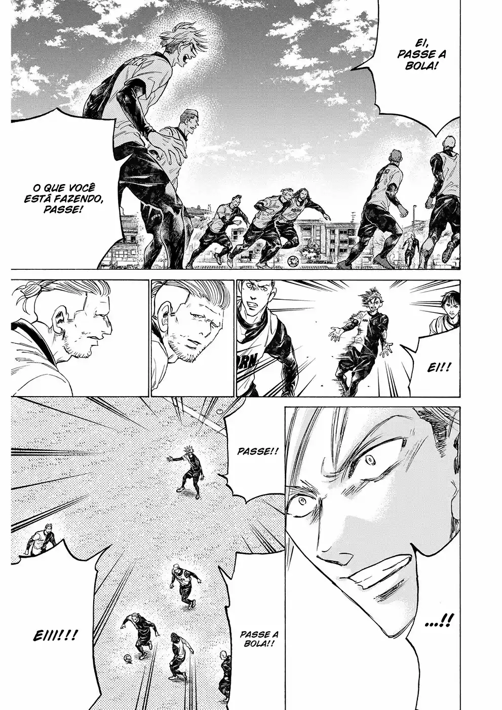 Read Ao Ashi pt Manga Online