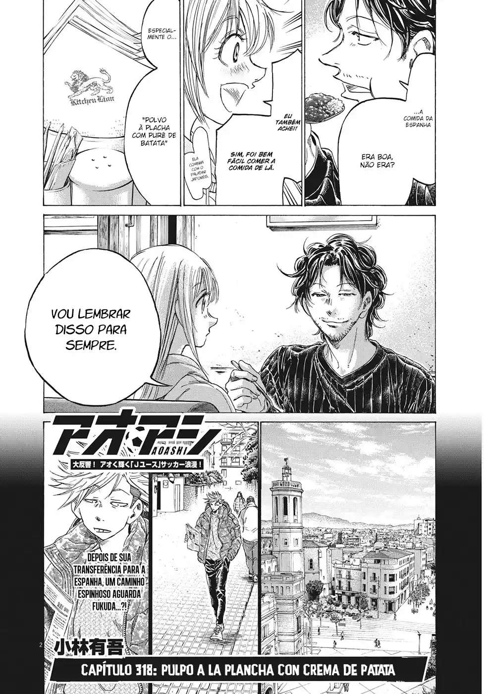 Read Ao Ashi pt Manga Online