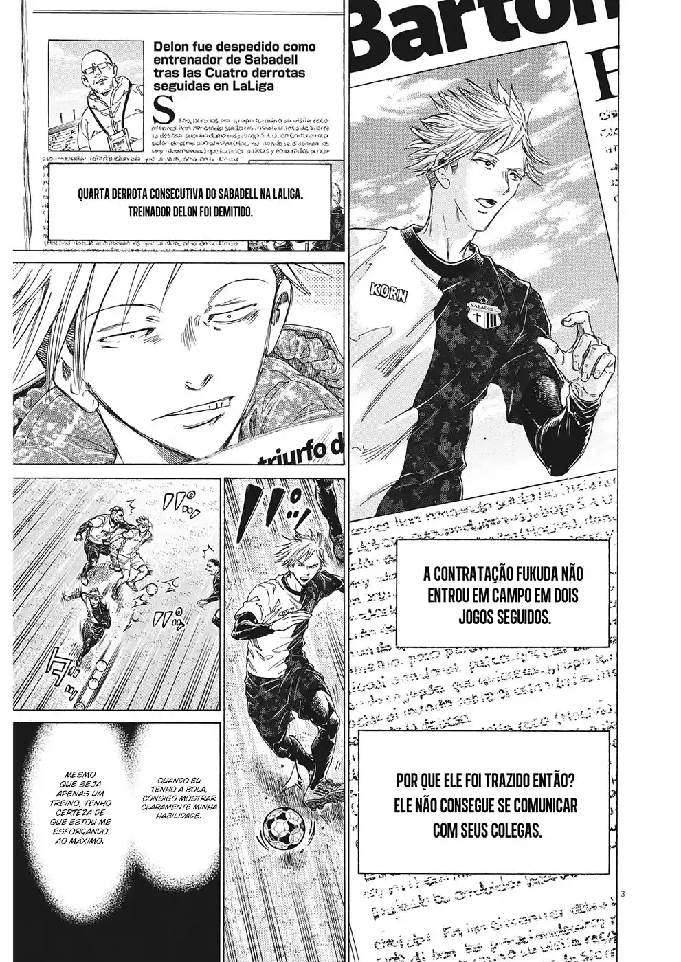 Read Ao Ashi pt Manga Online