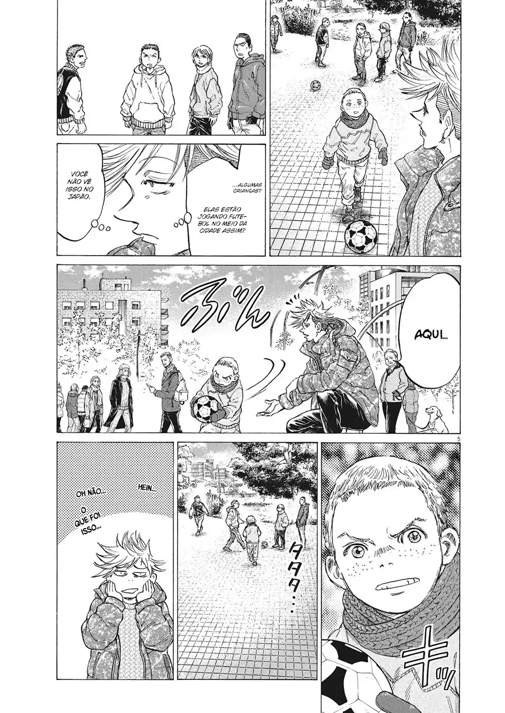 Read Ao Ashi pt Manga Online