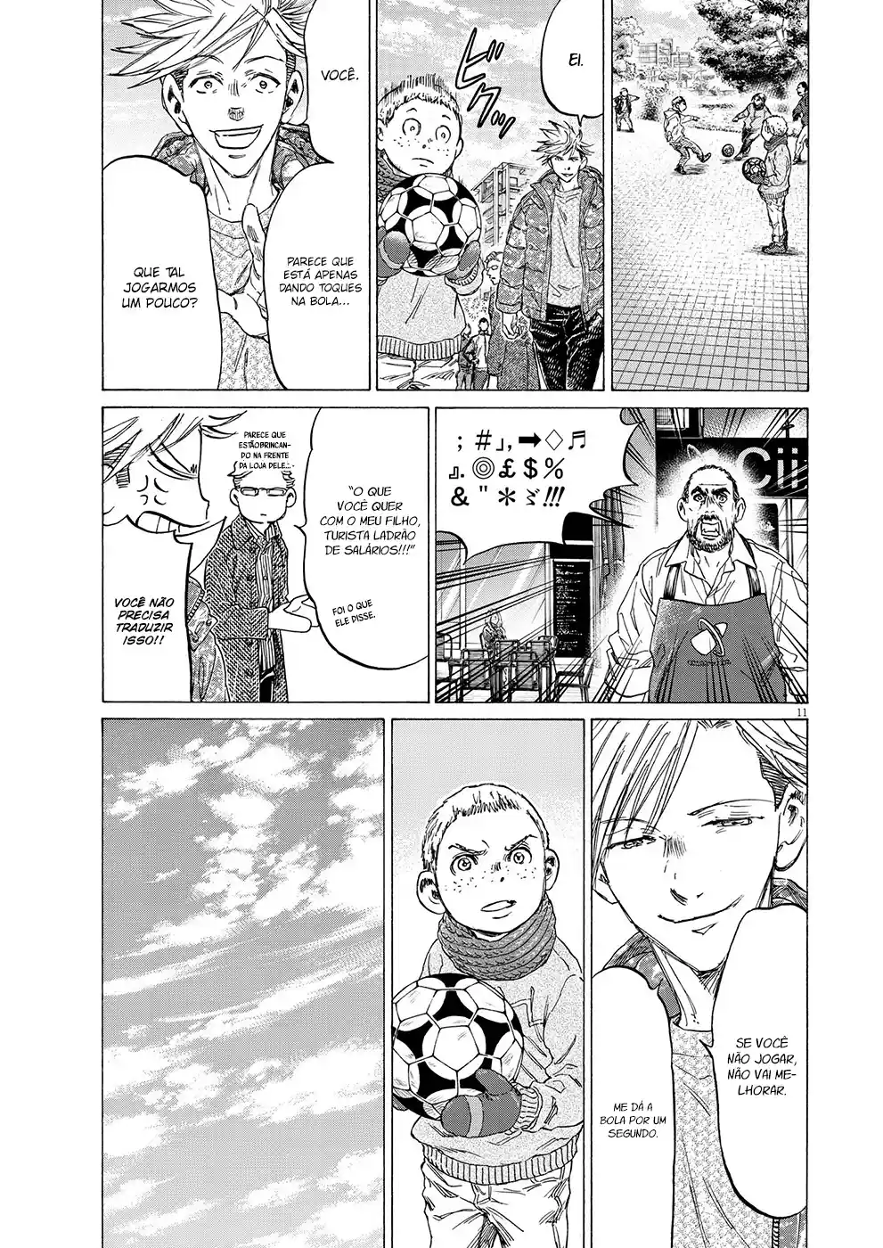 Read Ao Ashi pt Manga Online
