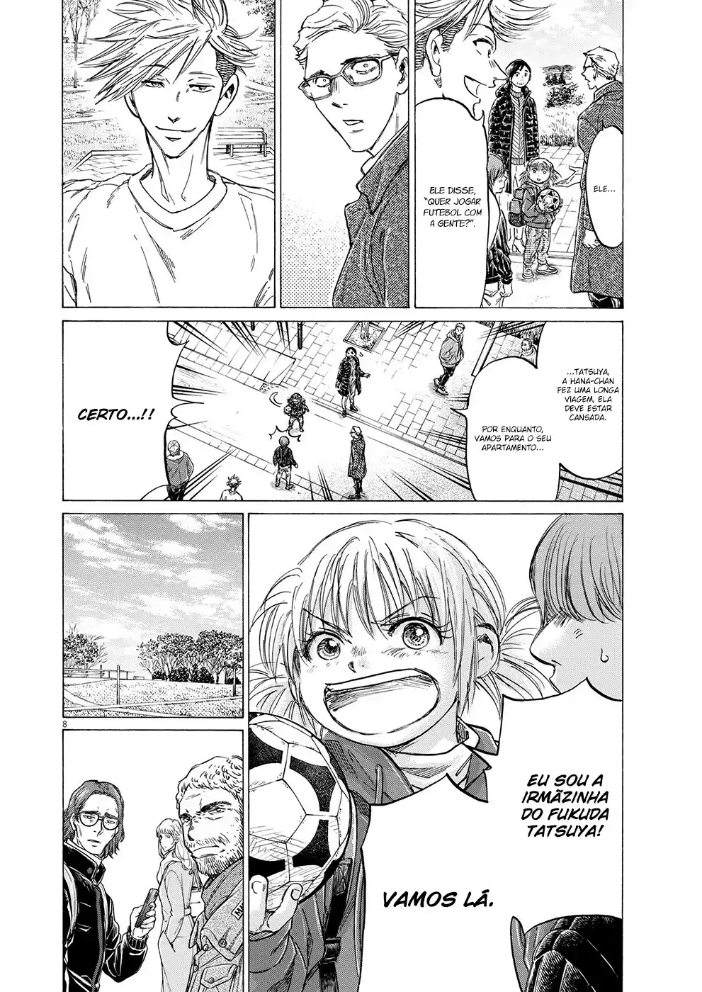 Read Ao Ashi pt Manga Online