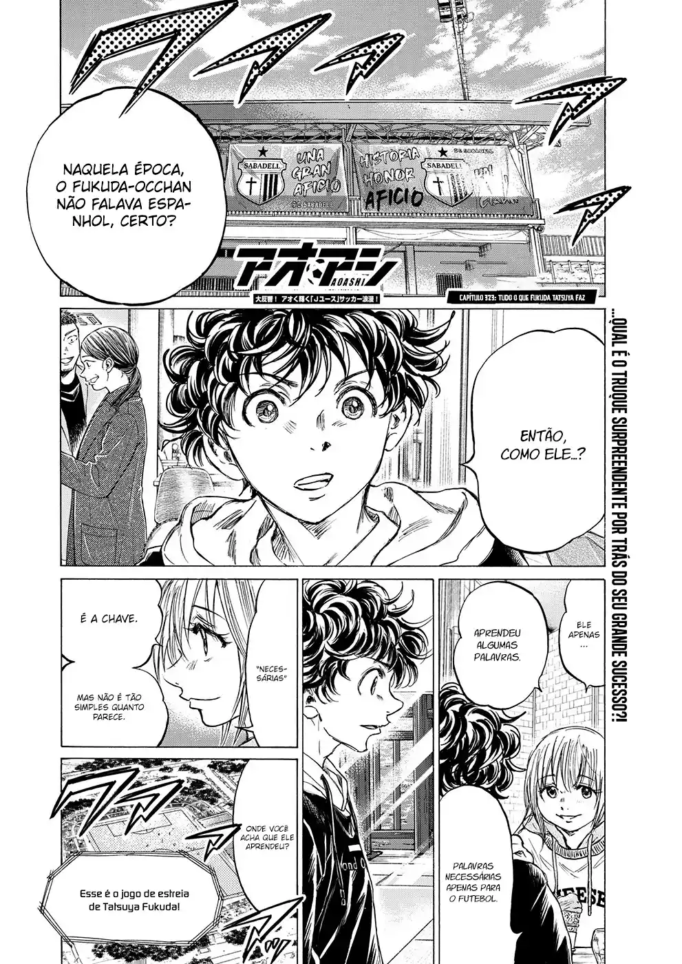 Read Ao Ashi pt Manga Online