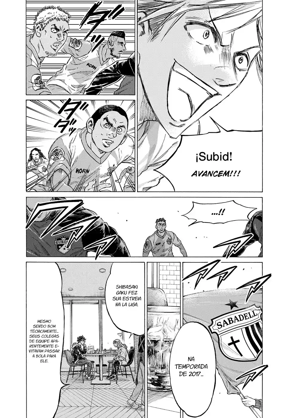 Read Ao Ashi pt Manga Online