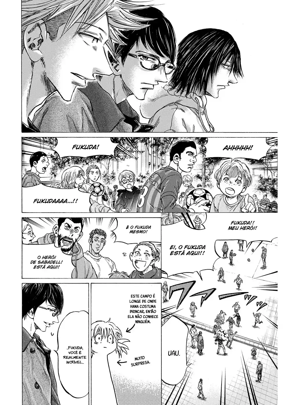 Read Ao Ashi pt Manga Online