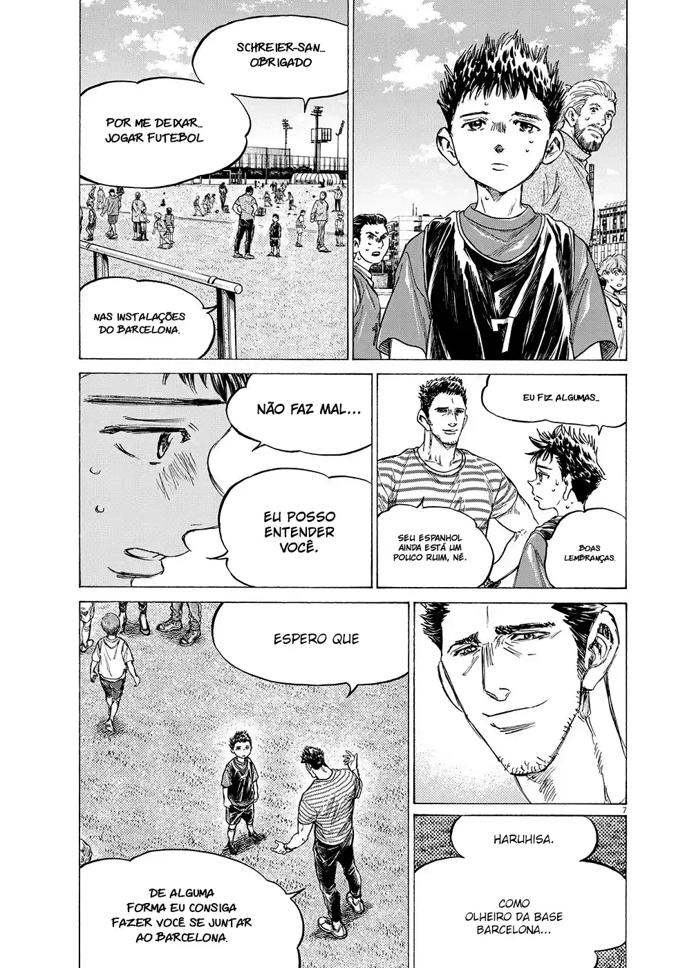 Read Ao Ashi pt Manga Online