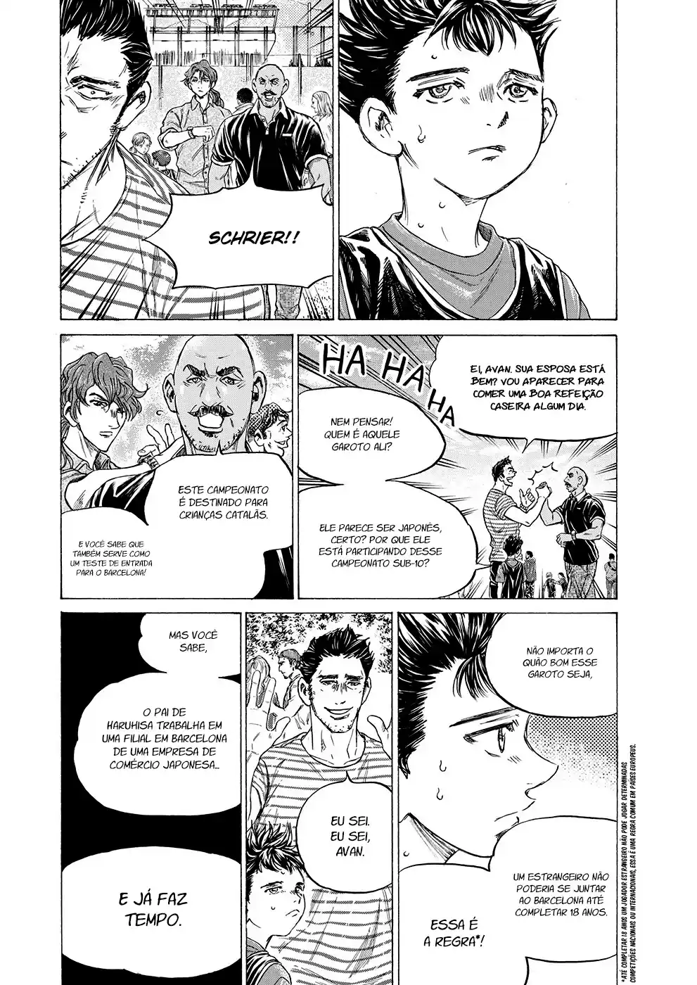 Read Ao Ashi pt Manga Online