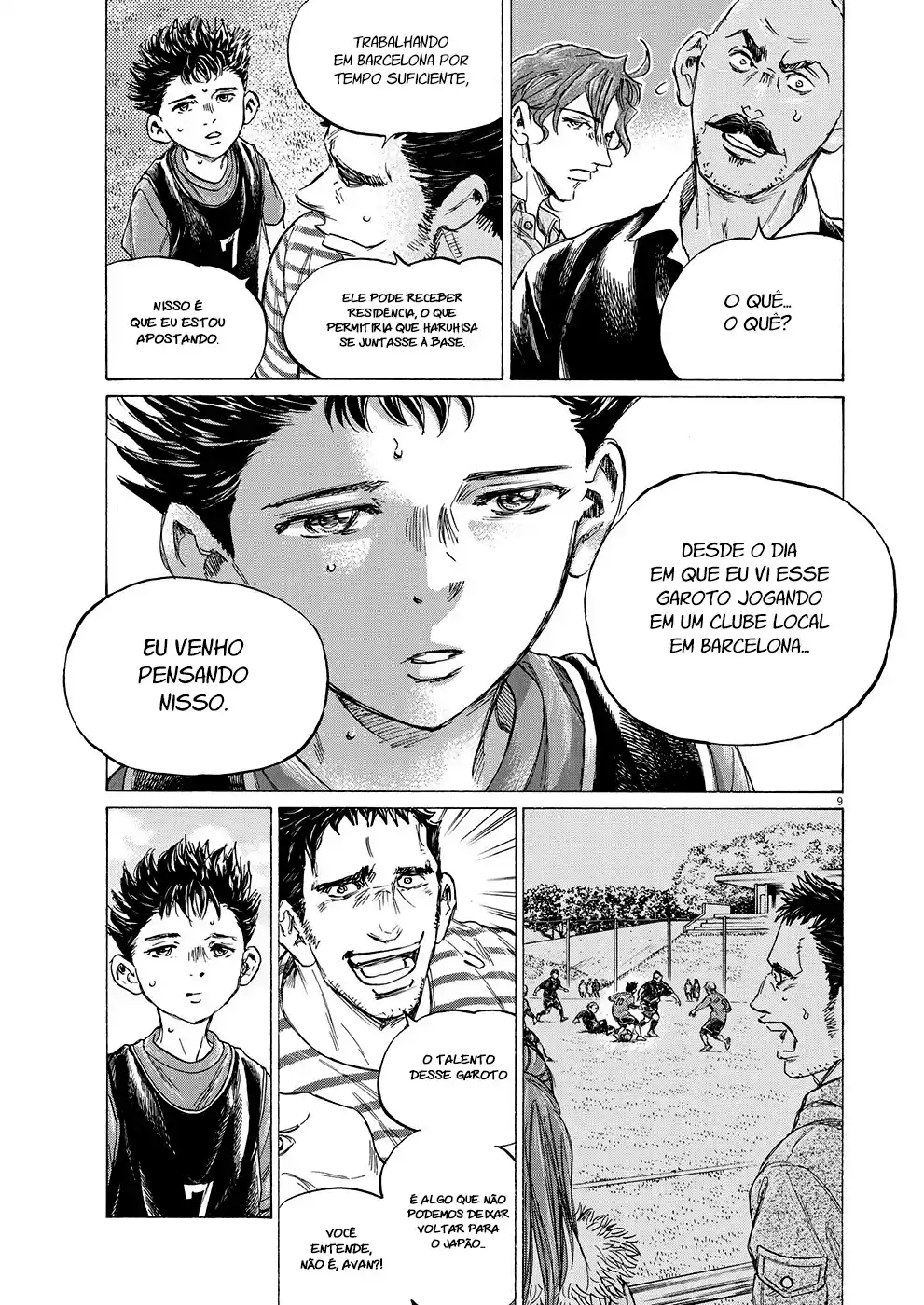 Read Ao Ashi pt Manga Online