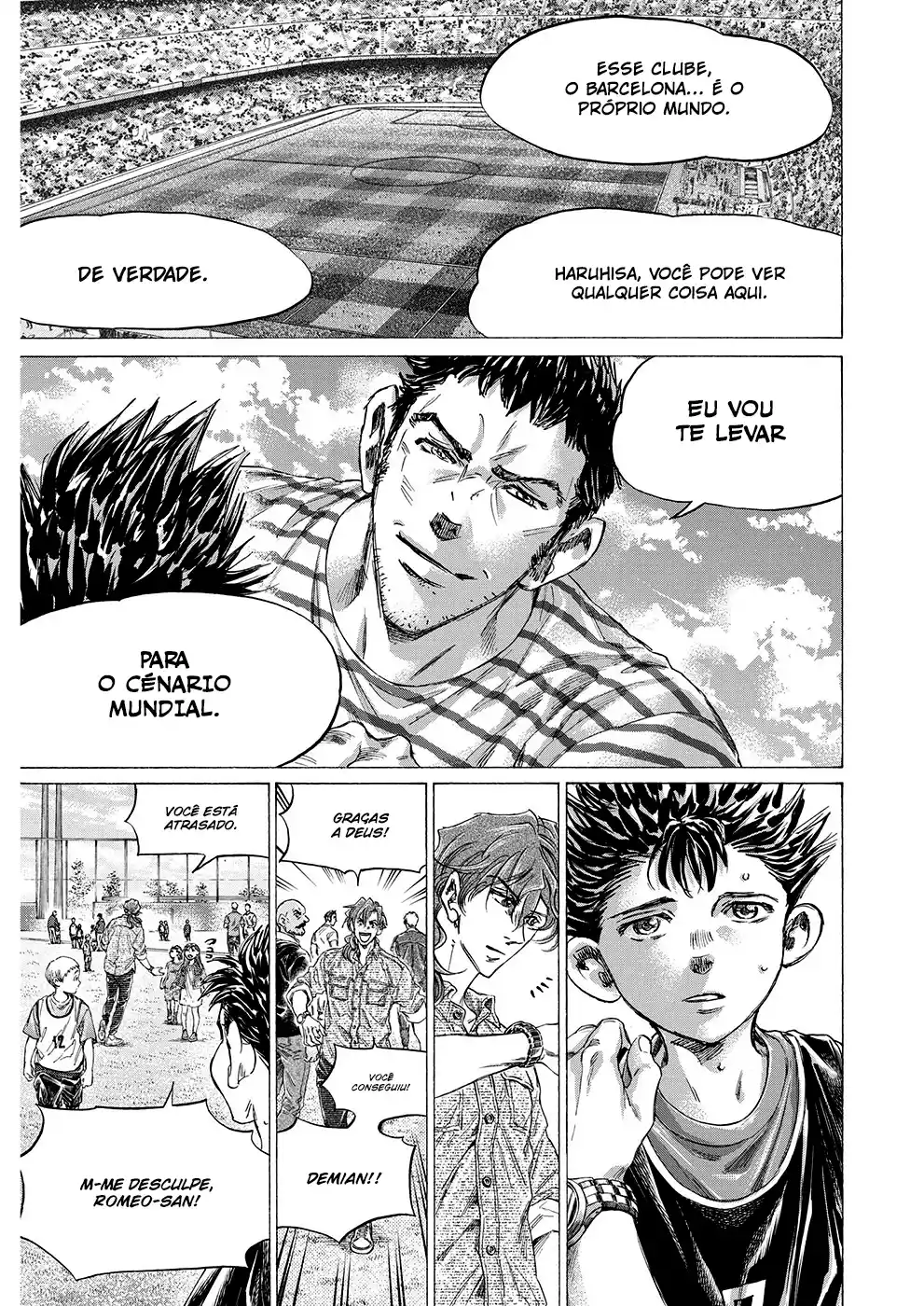 Read Ao Ashi pt Manga Online