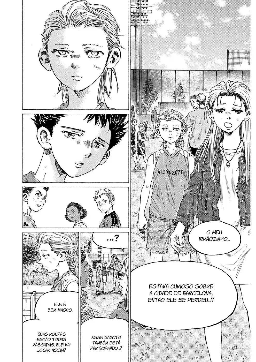 Read Ao Ashi pt Manga Online