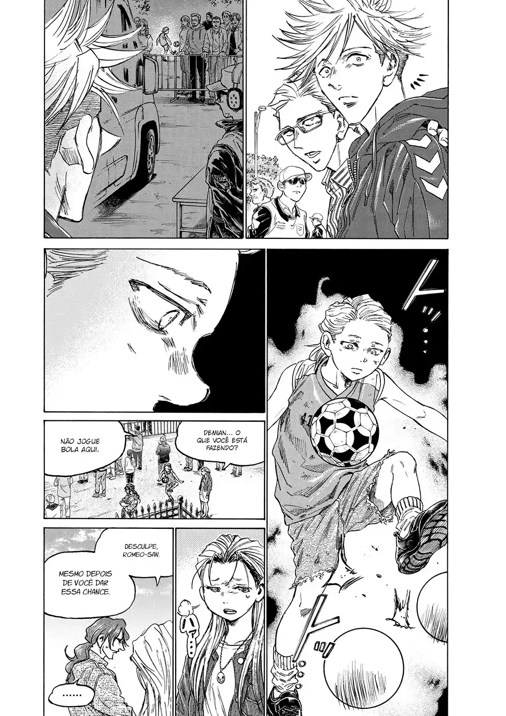 Read Ao Ashi pt Manga Online