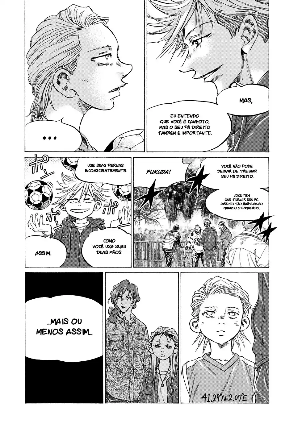 Read Ao Ashi pt Manga Online