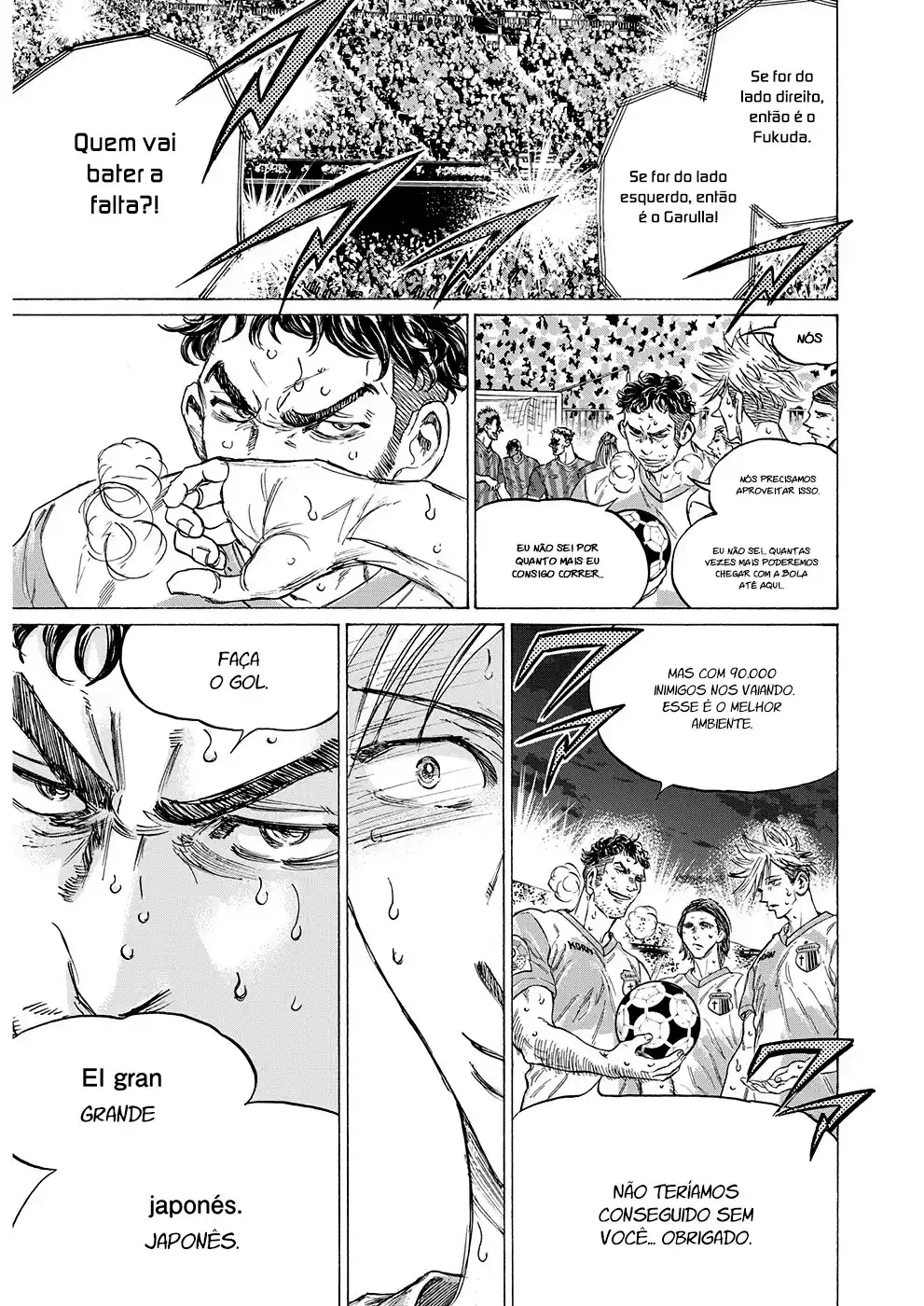 Read Ao Ashi pt Manga Online